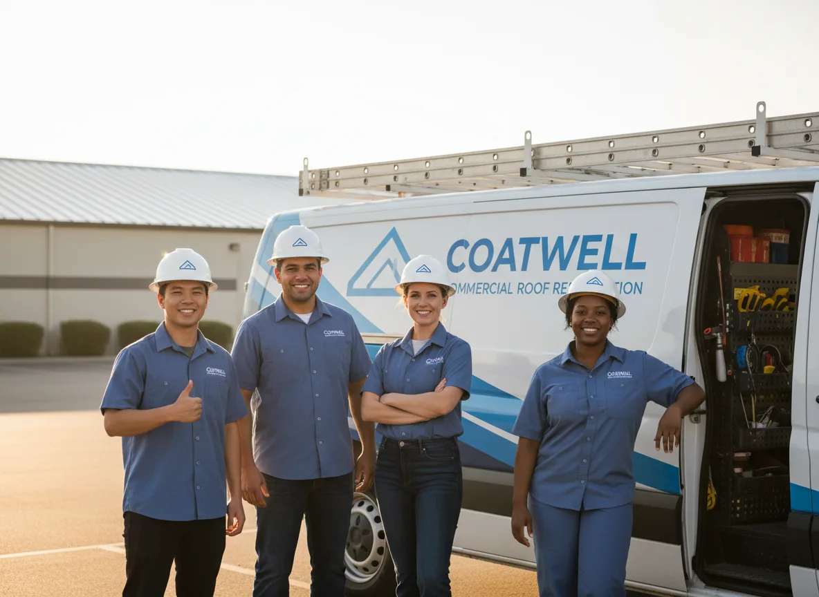 Commercial roof coating company in Cadwell, GA